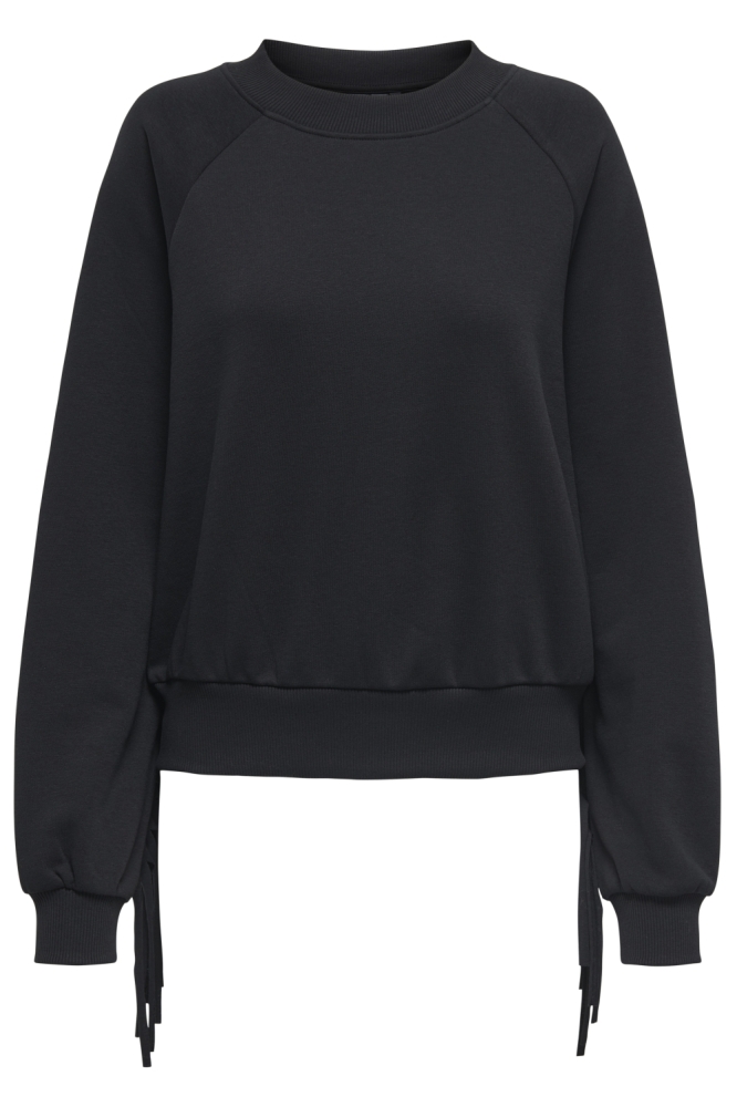 ONLJETT L/S O-NECK EMB. BOX SWT 15355912 BLACK
